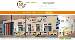 Desktop Screenshot of escuelainfantilcaracola.com